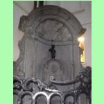 Manneken Pis (urajc chlapeek), symbol Bruselu